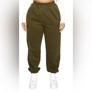 Naked Wardrobe, NWOT, S, Women’s Olive Green Joggers
